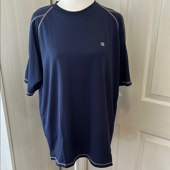 Champion Navy Blue Short Sleeve Tee - Picture 2 of 13